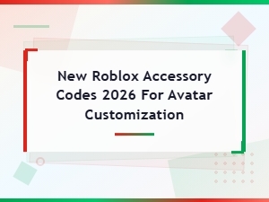 New Roblox Accessory Codes 2026 for Avatar Customization