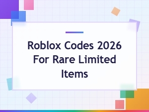 Roblox Codes 2026 for Rare Limited Items – Latest Redeem Codes List