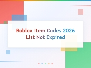 Roblox Item Codes 2026: Full List of Not Expired Promo Codes